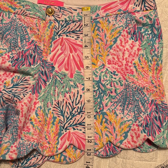Lilly Pulitzer Colorful Women's Shorts size 16 - Picture 6 of 7